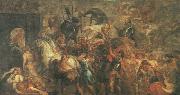 RUBENS, Pieter Pauwel Triumphal Entry of Henry IV into Paris Sweden oil painting artist